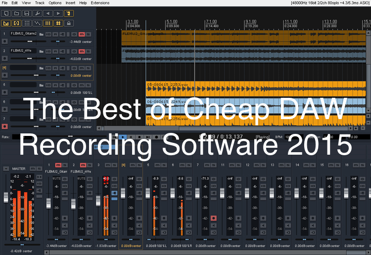 best daw for mac 2015