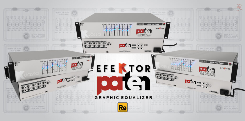 Efektor PAten Graphic Equalizer Now Available at RE Version on Reason Studios