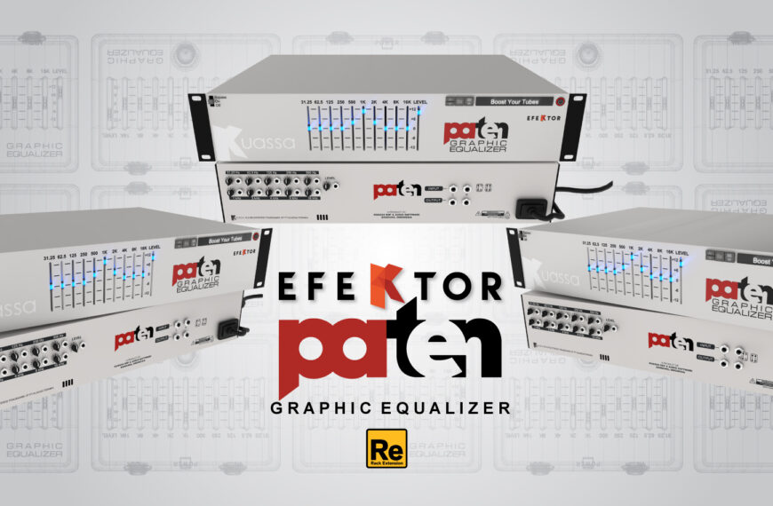 Efektor PAten Graphic Equalizer Now Available at RE Version on Reason Studios